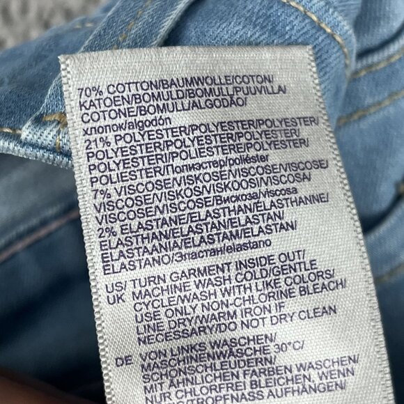 NYDJ Jeans Womens 16 Sophia Flare Ankle Lightwash Jeans Light Wash - Picture 3 of 8